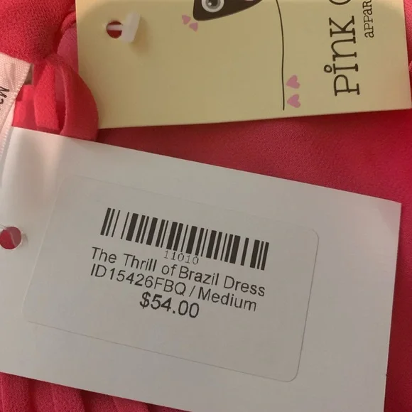 Pink Owl Pink and Multi Color Maxi Sundress - Picture 2 of 2